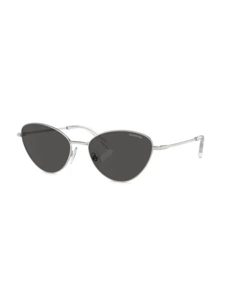 Ochelari de soare Swarovski Eyewear de cristal argintiu