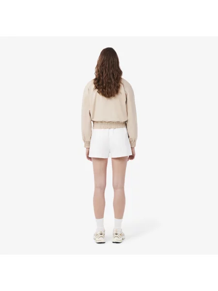 Lacoste Organiczne Szorty białe