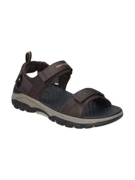 Sandály SKECHERS Tresmen Ryer chocolate hnědé