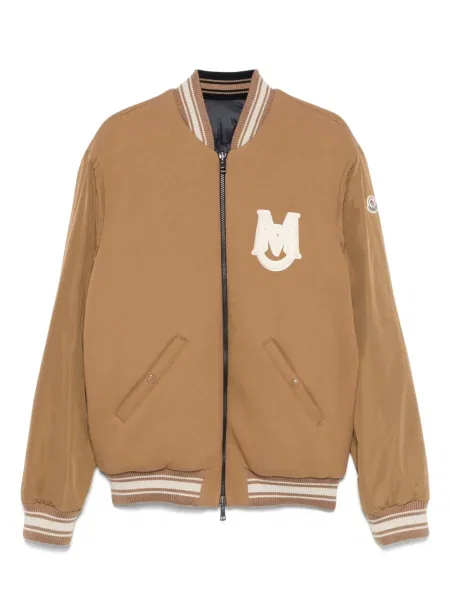 Geacă bomber Moncler maro