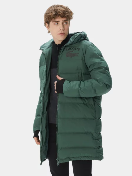Куртка Lacoste зеленая