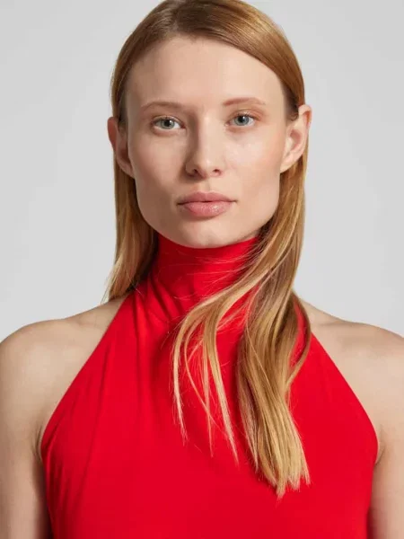 Sukienka mini ze stójką Norma Kamali