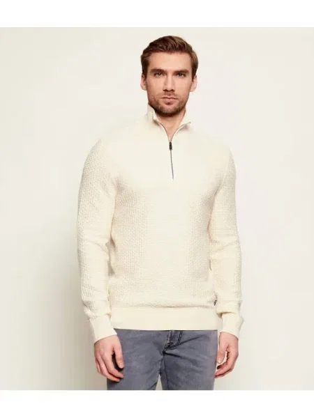 BOSS BLACK Pulover H-Ulicio negru