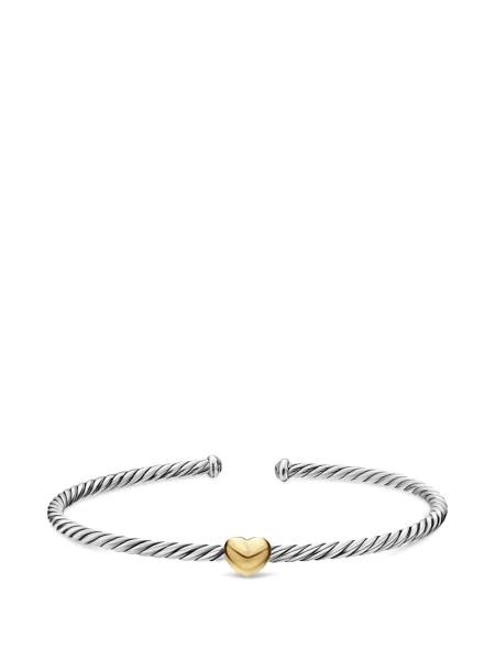 Brăţară David Yurman argintiu