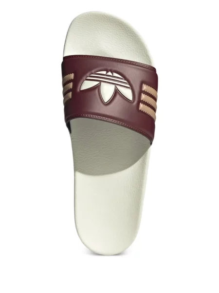 Papuci Adidas alb