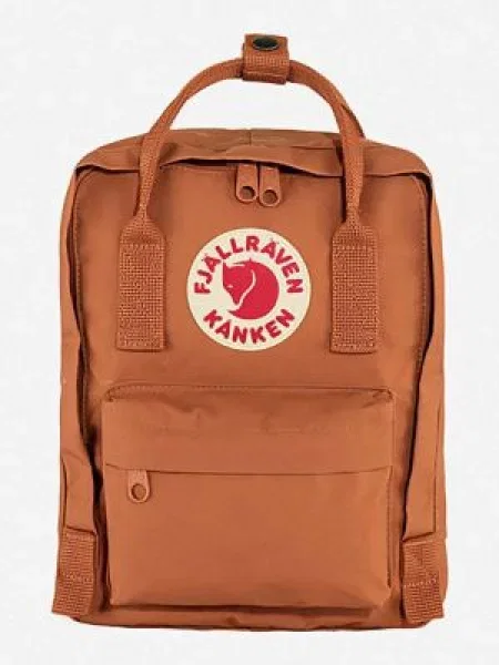 Fjallraven rucsac Kanken Mini mic cu imprimeu portocaliu