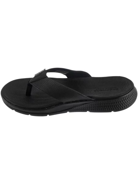 Šľapky Skechers čierna