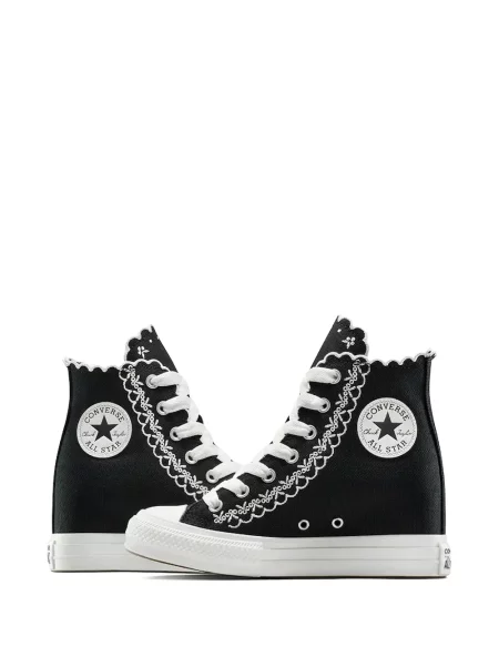Sneakerși Converse Chuck 70 cu broderie cu platformă alergare alb