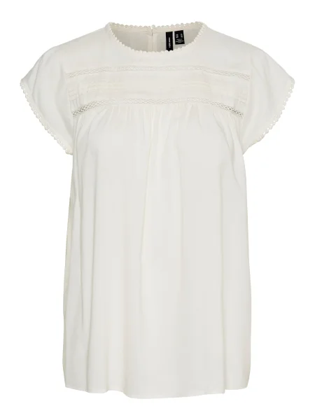 VERO MODA Bluză Debbie' alb