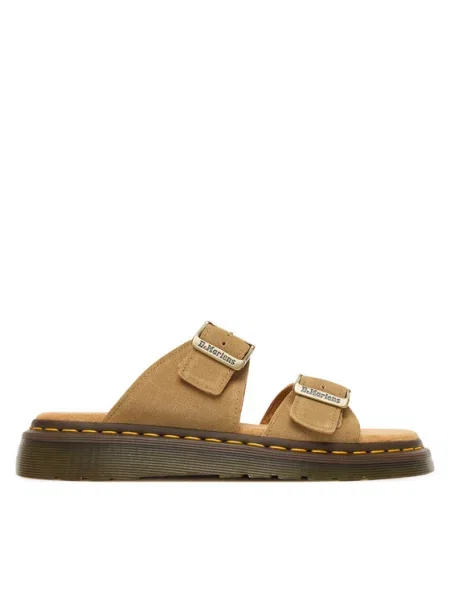 Dr. Martens Klapki Josef brązowy