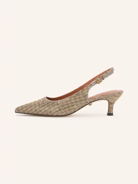 Lodičky Kurt Geiger s kamínky béžové