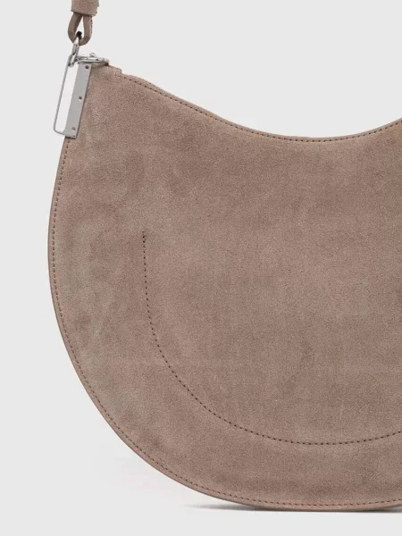 Coccinelle velúr táska COCCINELLESUNUP SUEDE E1 QKG 13 02 01 bézs