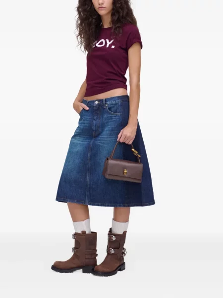 Geanta de piele Marc Jacobs din piele maro