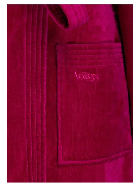 Vossen Župan Unisex Texas S Kapucí růžová