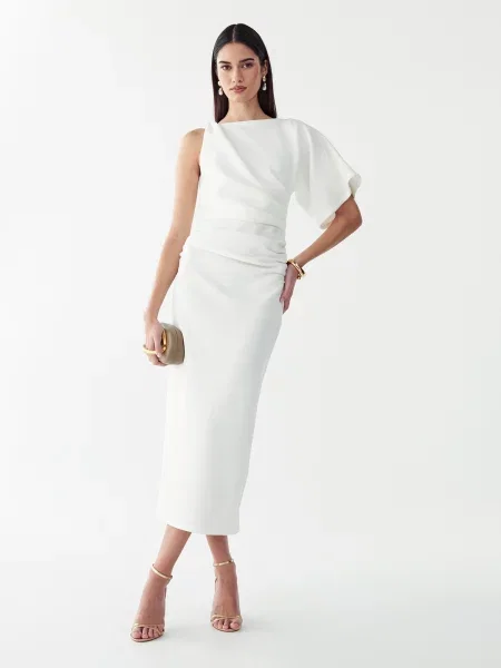 BWLDR Rochie de cocktail MISTY' alb
