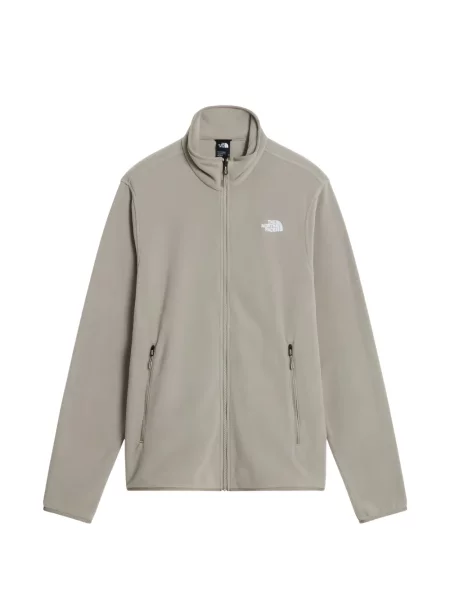 Geacă The North Face cu glugă albastru