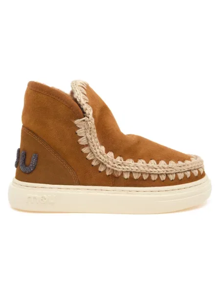 Buty do kostki Mou brązowe