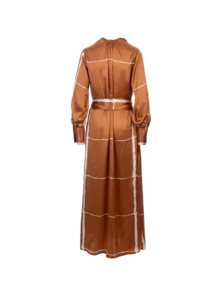 Rochie Kiton cu imagine maro