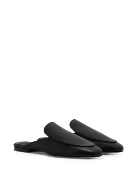 Papuci tip mules Soeur din piele negru