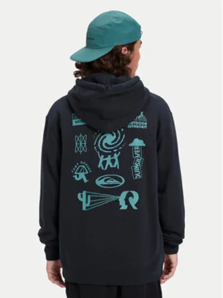 Quiksilver Jopa Salt Water Graphic črna