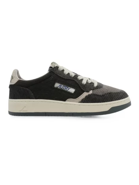 Sneakersy Autry brązowe