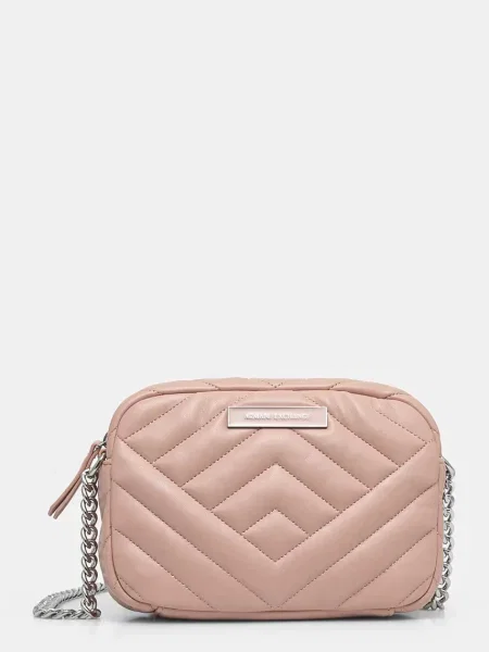 Чанта Armani Exchange розово