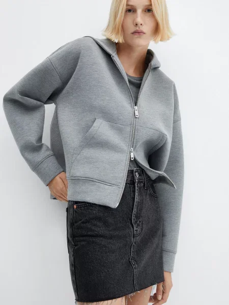 MANGO Hailey Спідниця міні чорний