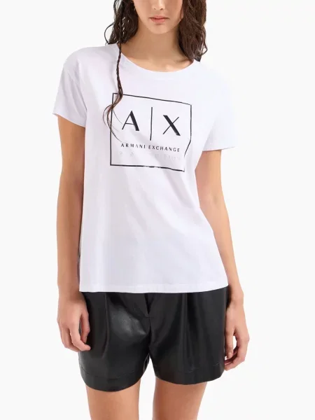 Футболка Armani Exchange білий