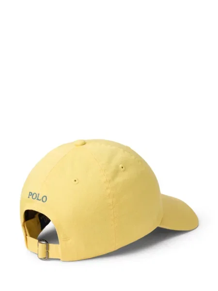 Czapka z daszkiem dziecięca Polo Ralph Lauren żółta