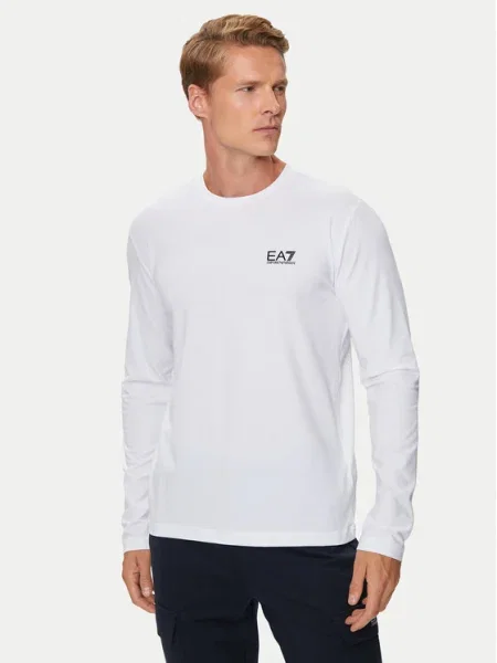 Emporio Armani Тениска с дълъг ръкав PJVQZ бял