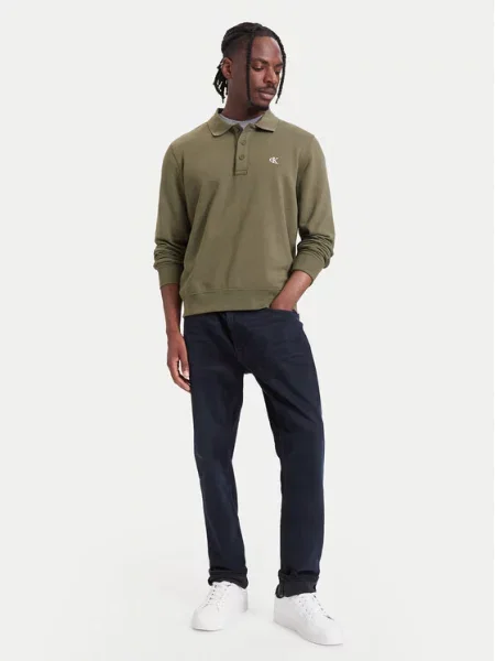 Calvin Klein Jeans Tricou polo Kaki