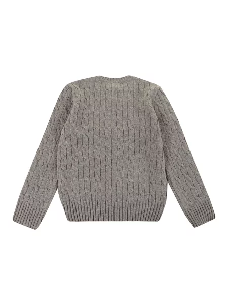 Sweter Polo Ralph Lauren z kaszmiru szary