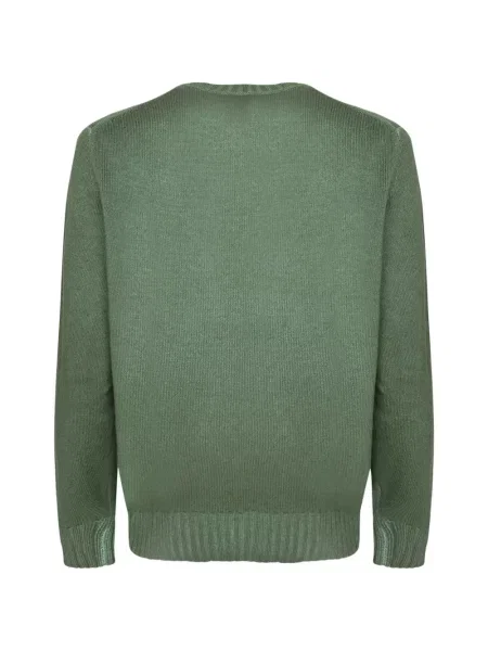 Pulover Dell'oglio cu decolteu rotund verde