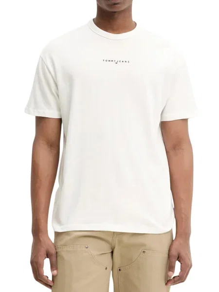 Tommy Jeans Tricou | Relaxed fit alb