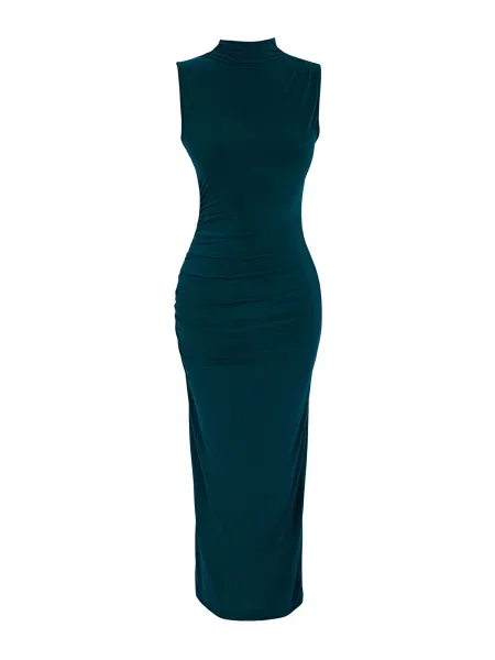 Trendyol Rochie petrol verde