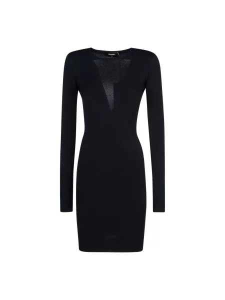 Sukienka Dsquared2 czarna
