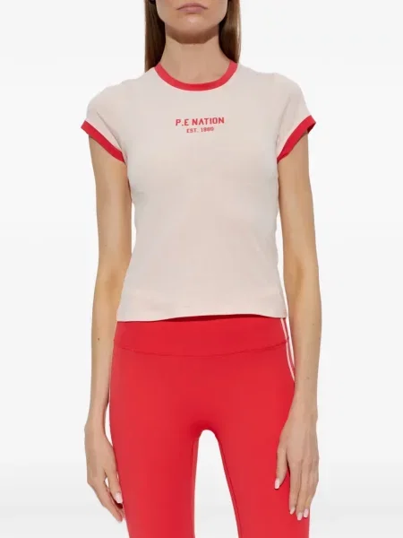 Tricou P.e Nation cu imagine roz