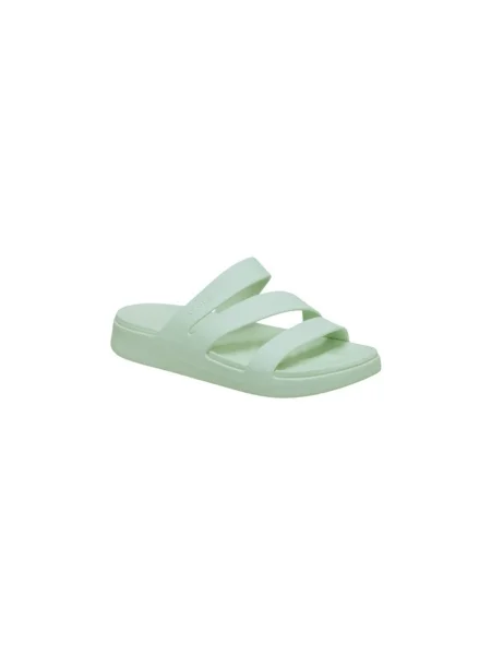 Papuci Crocs cu bretele verde