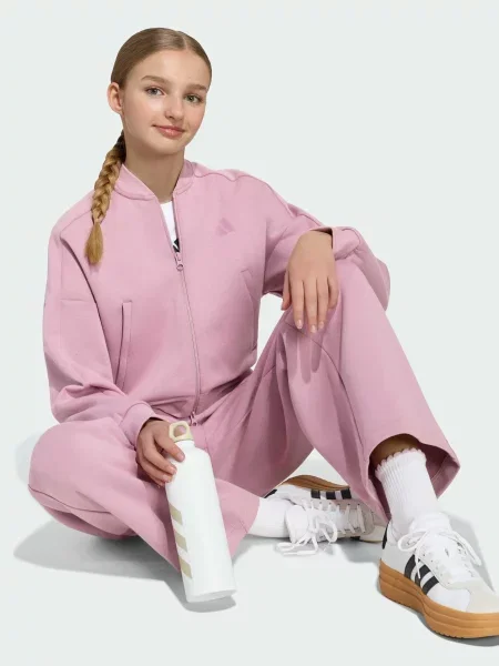 Детский свитер Adidas фиолетовый