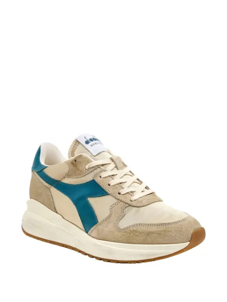 Sneakerși Diadora cu șireturi din satin