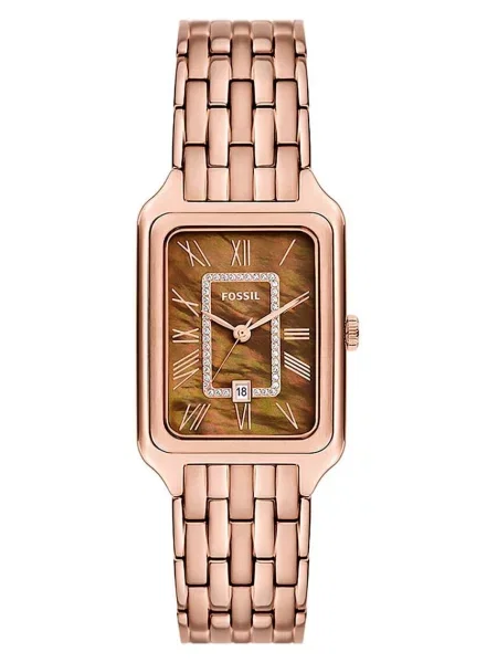 Годинник Fossil рожевий