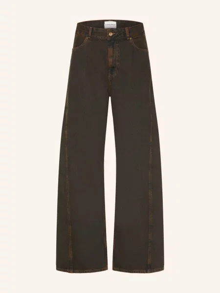 Claudie Pierlot Jeansy Wide Leg braun brązowe