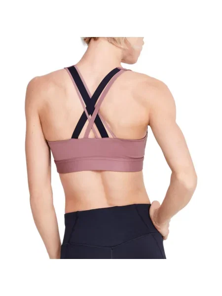 Biustonosz sportowy Under Armour RUSH LOW różowy