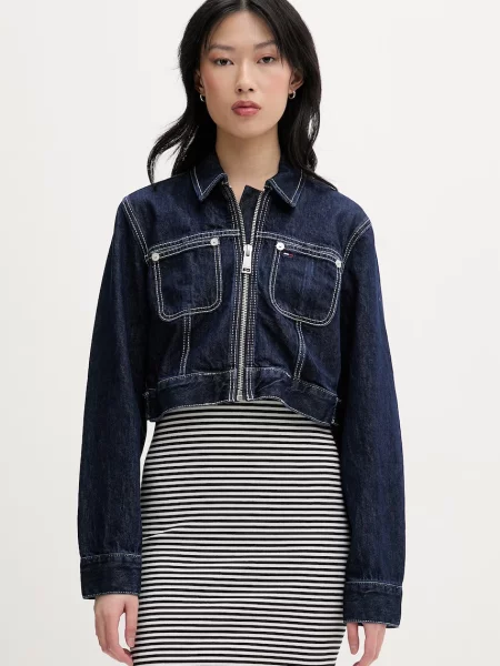 Tommy Jeans kurtka przejściowa jeansowa