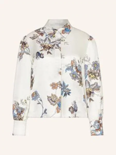 Herzen's Angelegenheit Bluzka Z Jedwabiu weiss biała