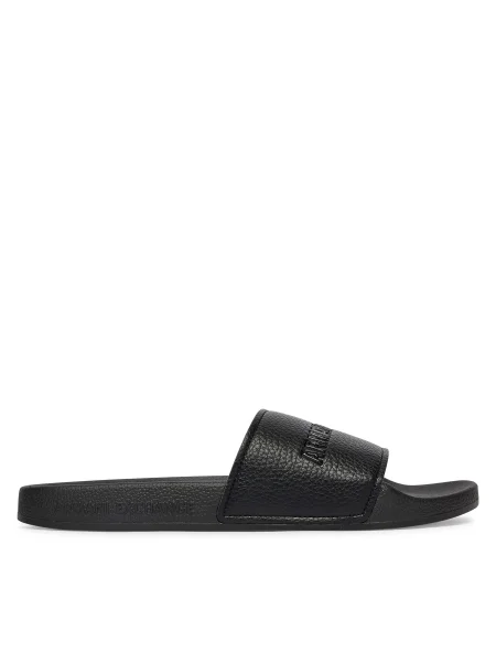 Șlapi Armani Exchange negru