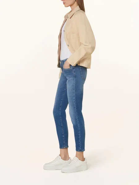 Closed Skinny Džíny Baker mbl mid blue modré