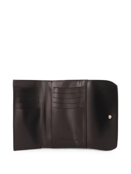 Portofel Longchamp cu autograf negru