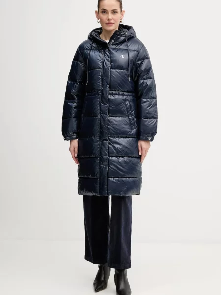 Calvin Klein Jeans kurtka zimowa granatowy