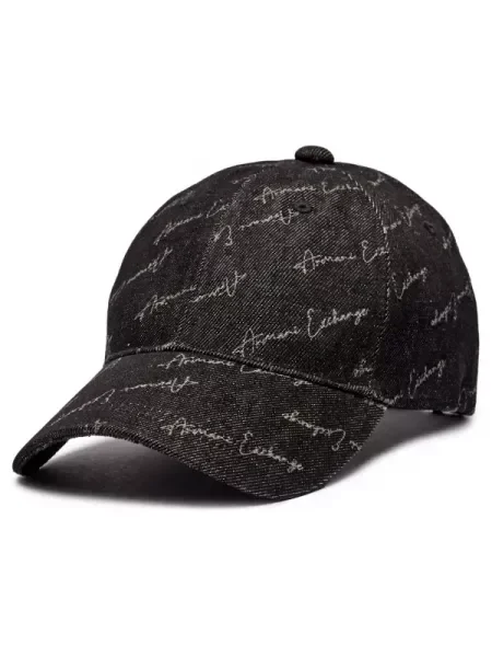 Armani Exchange Baseball sapka fekete